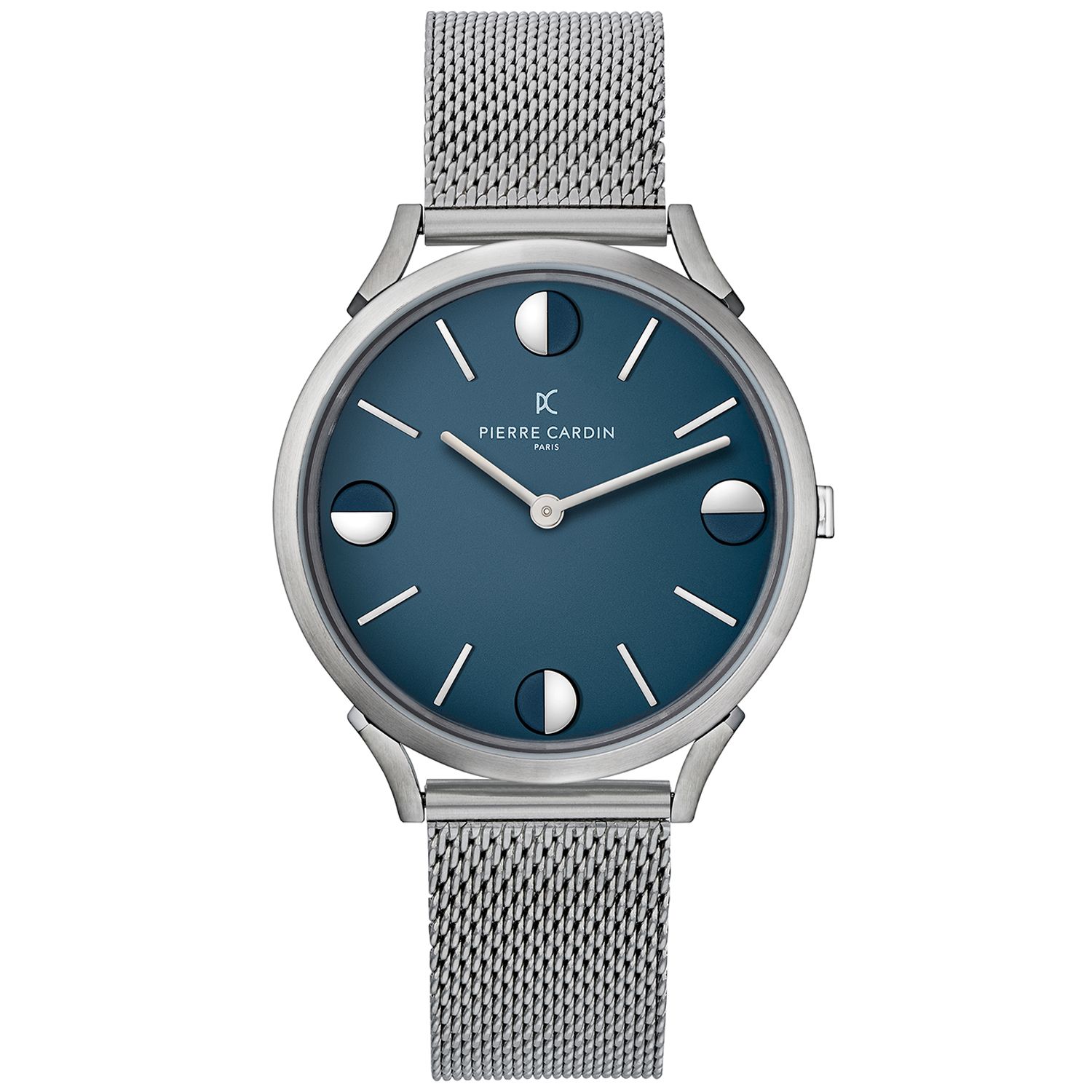 

Серебряные часы унисекс Pierre Cardin