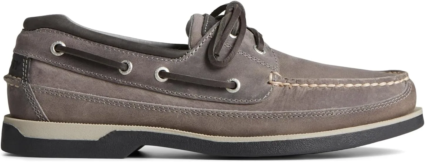 Мужские мокасины Sperry Mako с двумя туфлями класса люкс, серый — фото 2