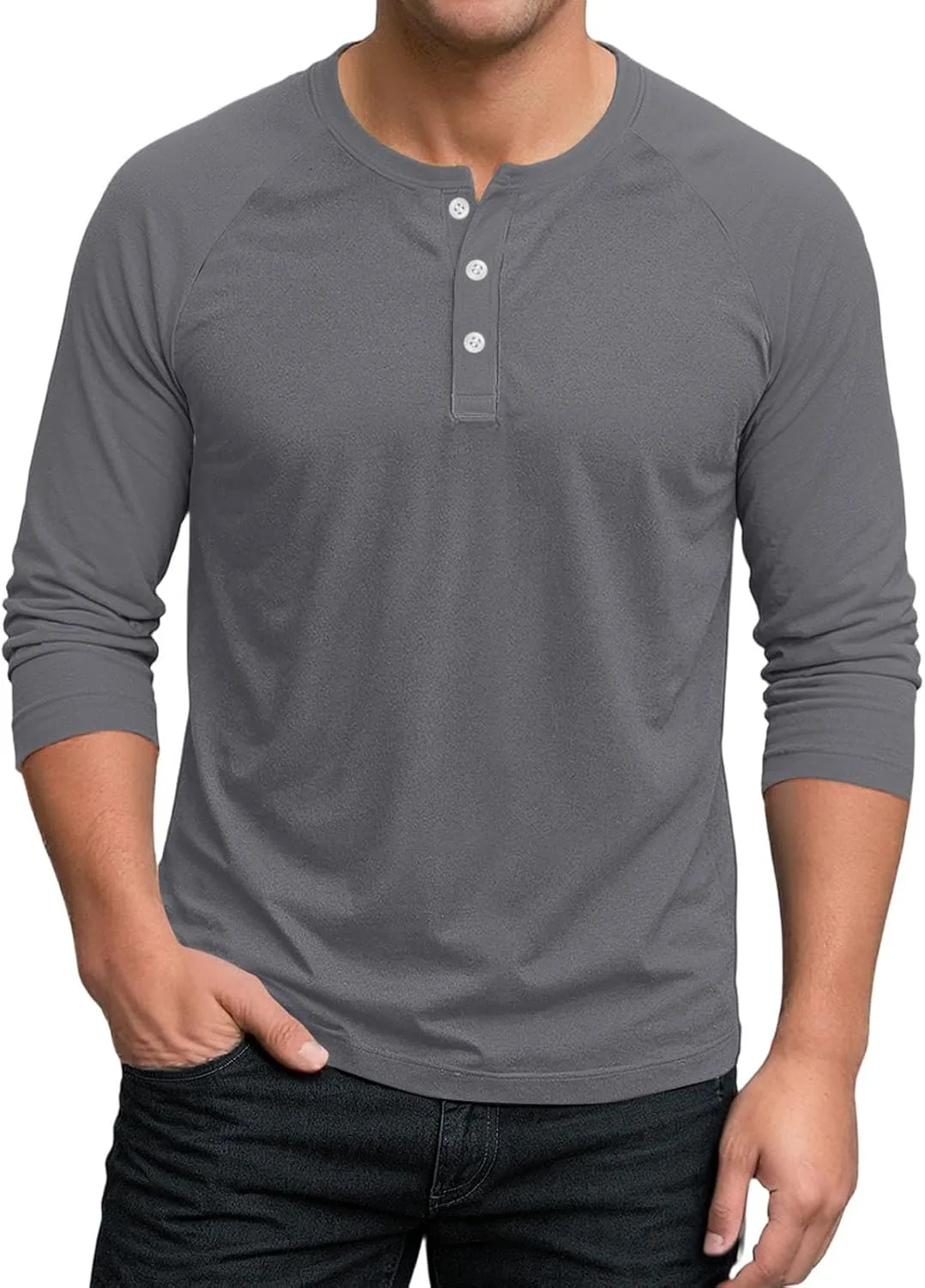 

Мужская футболка поло с длинным рукавом, 3 пуговицы YLDBWDX