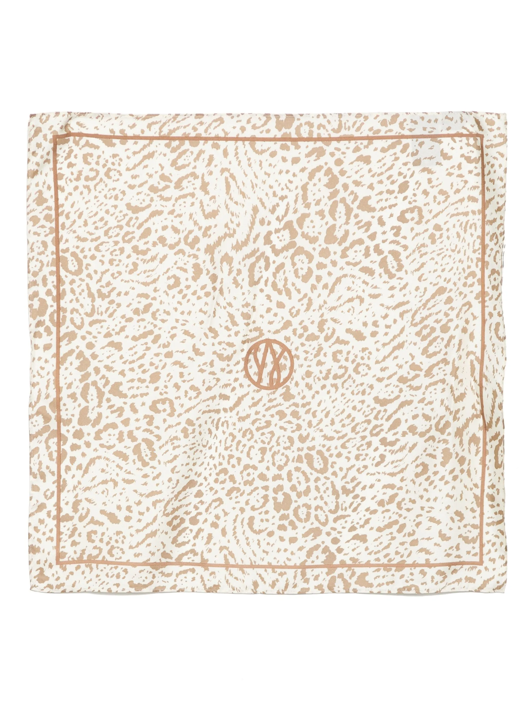 

Платок с леопардовым принтом Lescarf, нейтральный