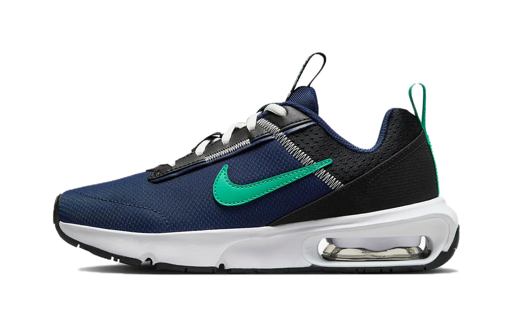 

Nike Air Max Interlock GS 'Midnight Navy Stadium Green' Синий Зеленый Черный