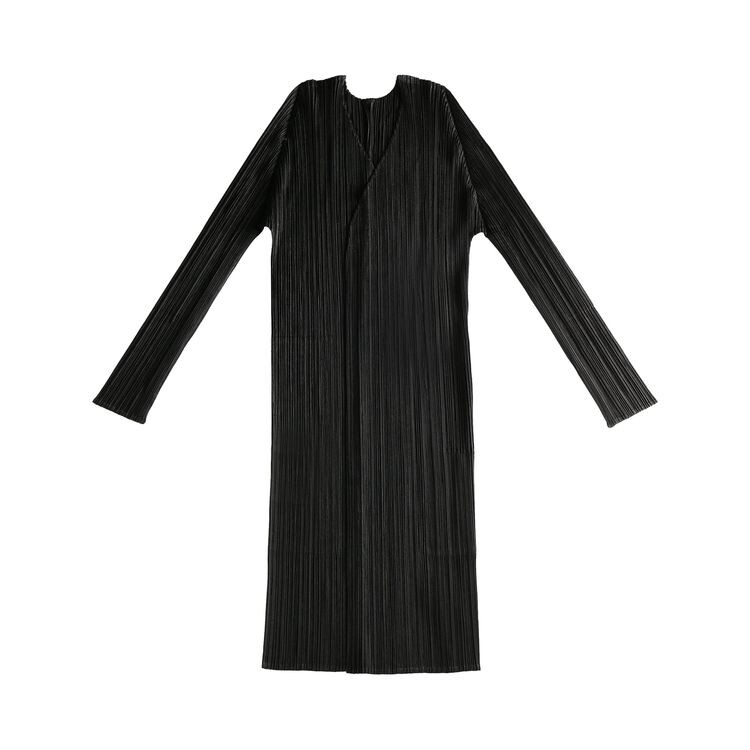 

Пальто Pleats Please Issey Miyake Basics Coat Black, черный