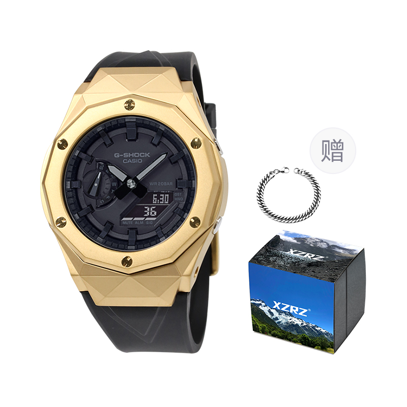 

Унисекс часы CASIO серии с двойным дисплеем жидкокристаллическим/аналоговым черные