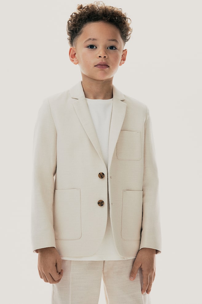 

Хлопковая куртка H&M, бежевый