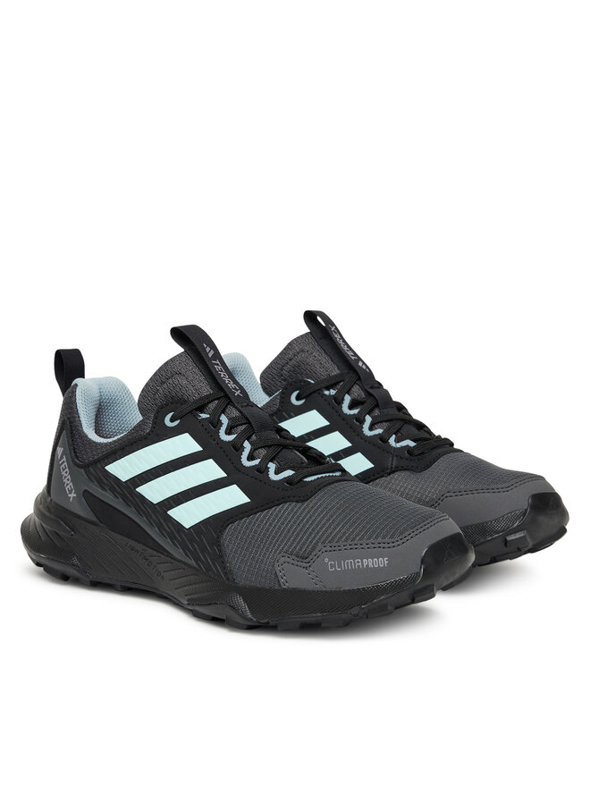 Беговые кроссовки Terrex Tracefinder 2 CLIMAPROOF Trail Running Shoes JI0278 Adidas, серый — фото 2