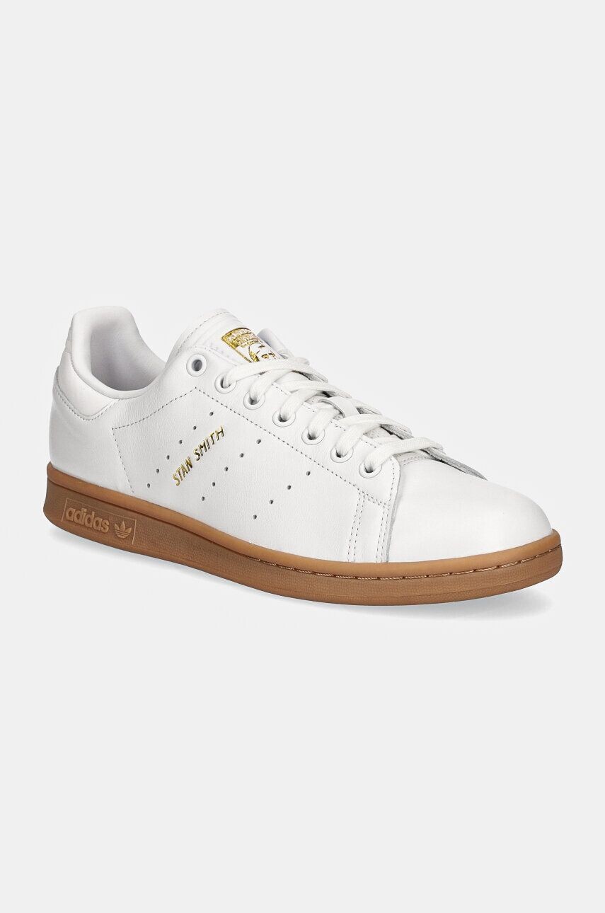 

Кожаные кроссовки Adidas Originals Stan Smith, белый/коричневый