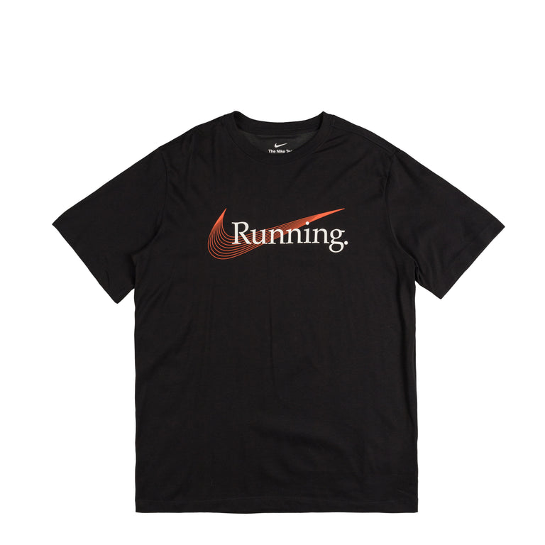 

Футболка dri-fit heritage running Nike, черный