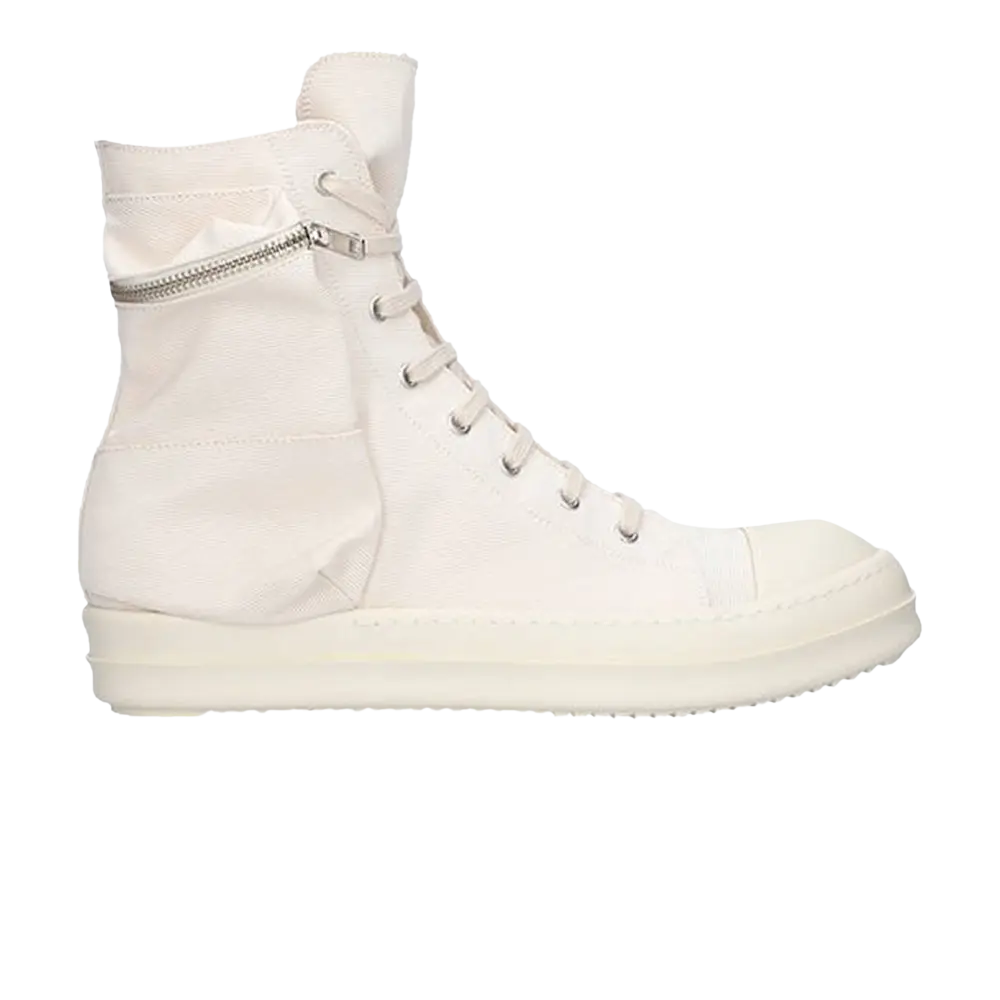 

Высокие кроссовки Rick Owens DRKSHDW Gethsemane Cotton Cargo High, кремовый, Бежевый, Высокие кроссовки Rick Owens DRKSHDW Gethsemane Cotton Cargo High, кремовый