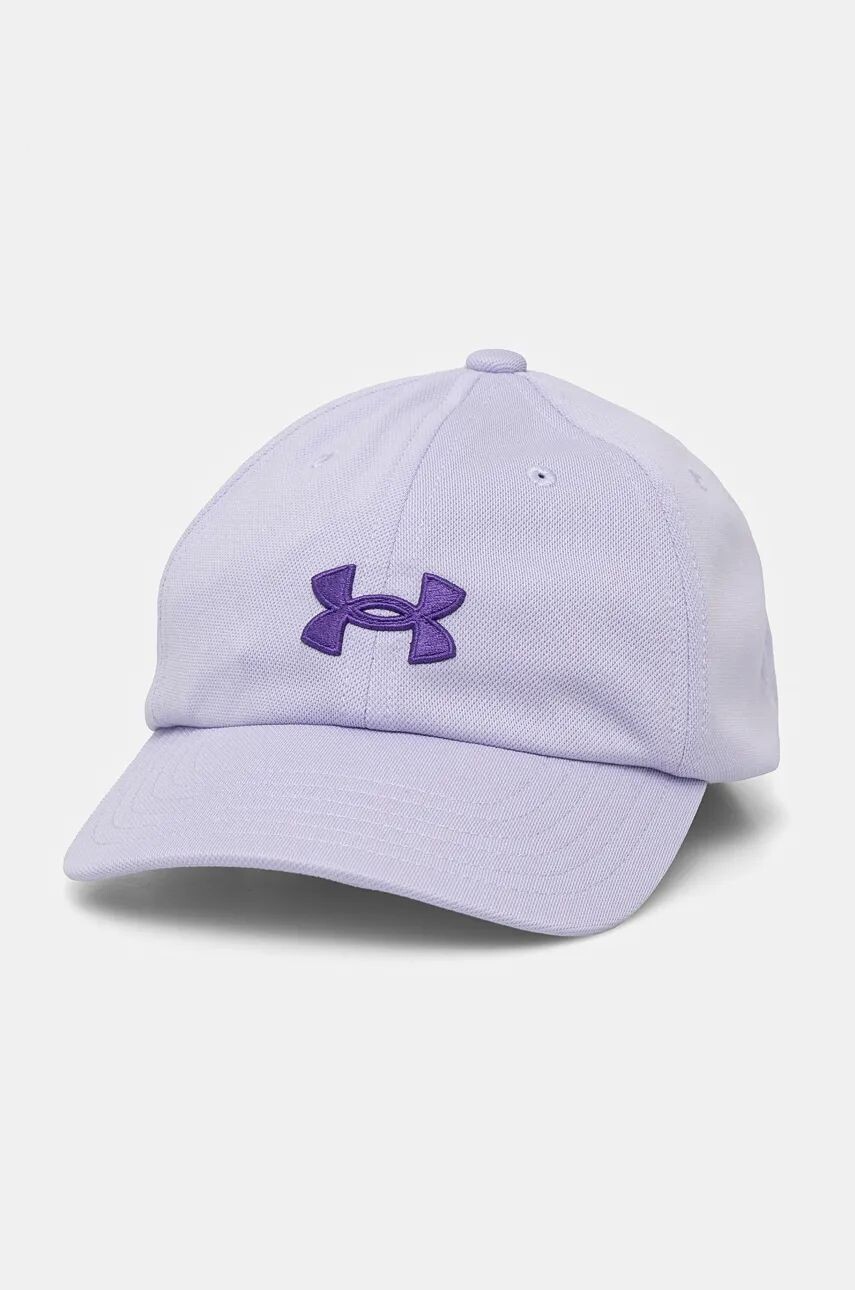 

Детская шапка Under Armour с козырьком, фиолетовый