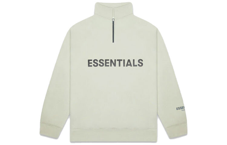 

FW20 Толстовка унисекс пыльно-зеленая Fear Of God Essentials, зеленый