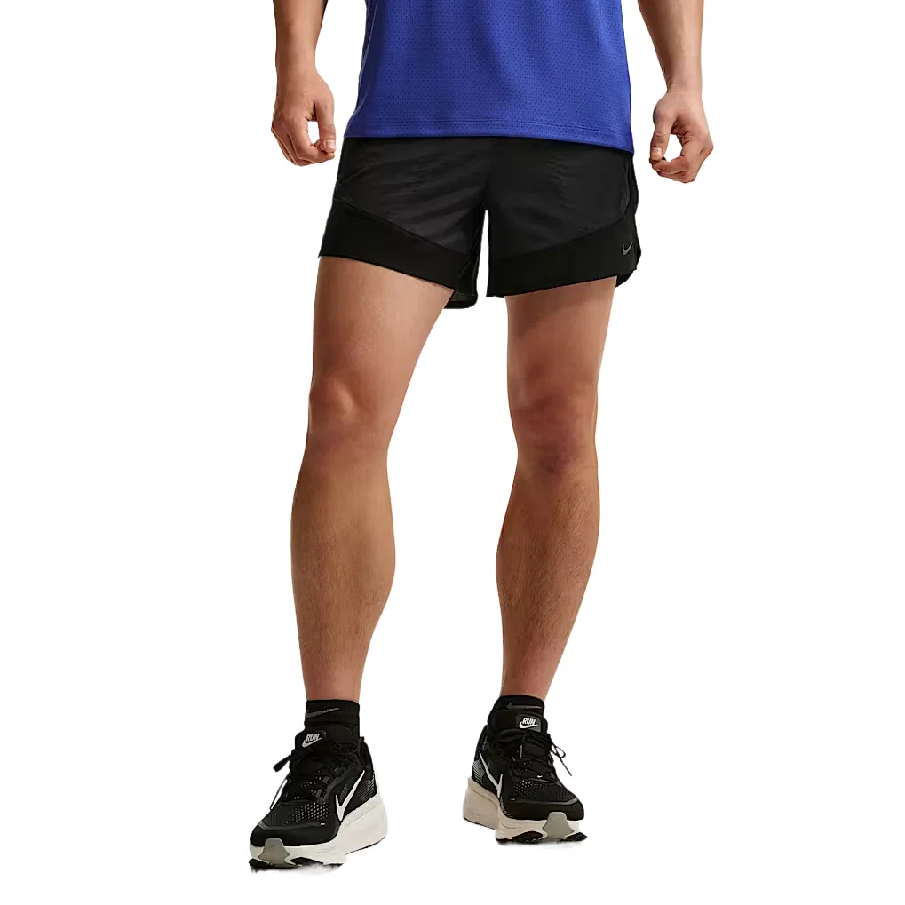 Мужские шорты для бега Dri Fit Nike, Gray Black/Black/Black