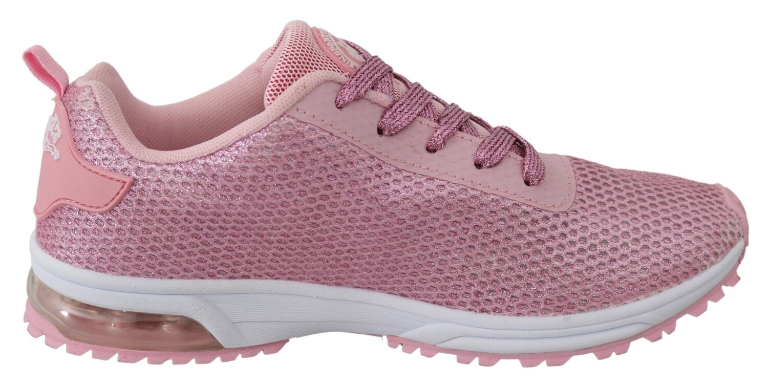 Plein Sport Blush Полиэстер Gretel Кроссовки Женская обувь, цвет Powder Pink — фото 4