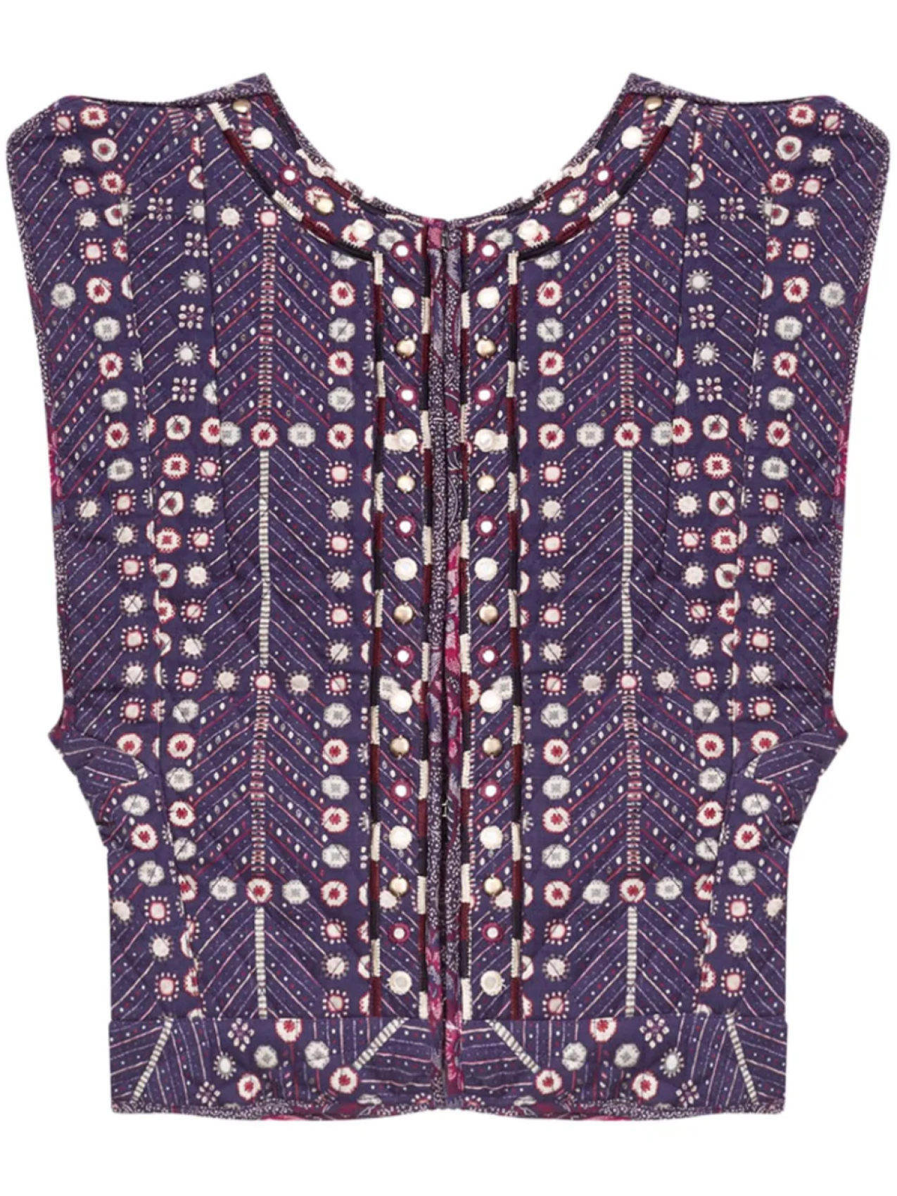 

MARANT ÉTOILE топ Cerza, фиолетовый