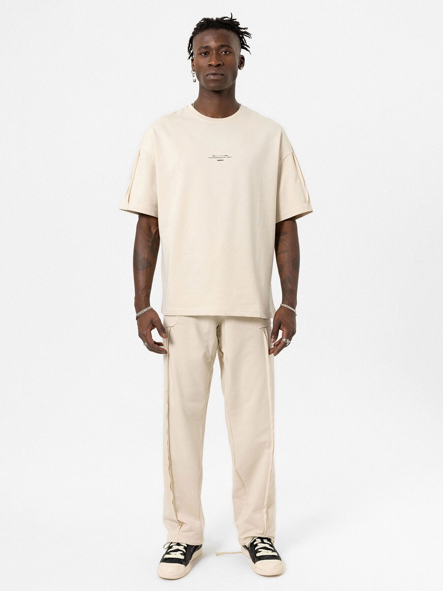 

Брюки свободного кроя VAMOS CLO, дымчато-серый