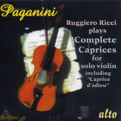 

CD диск Paganini / Ricci: Complete Caprices for Solo Violin