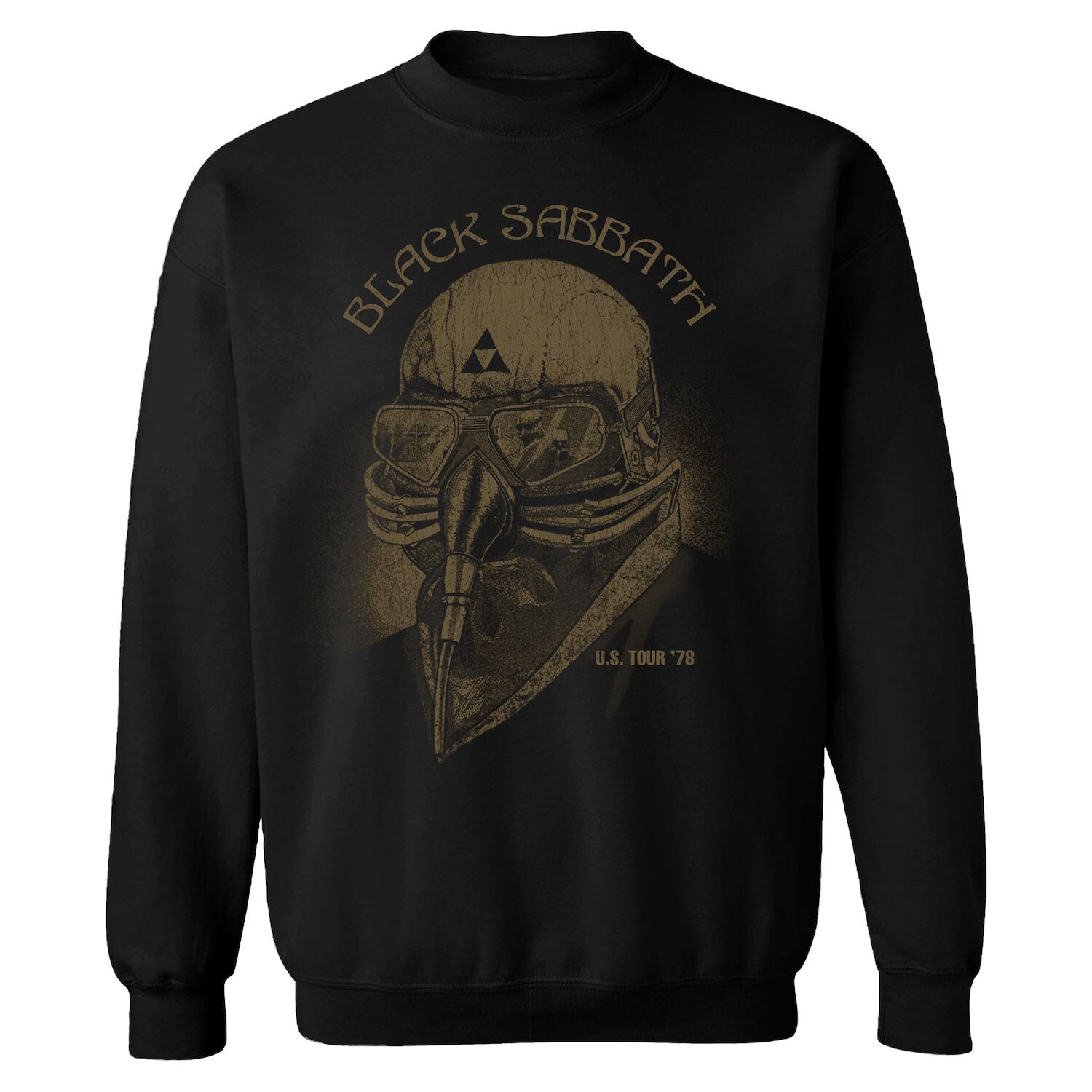

Мужской свитшот Black Sabbath US Tour 78 Licensed Character