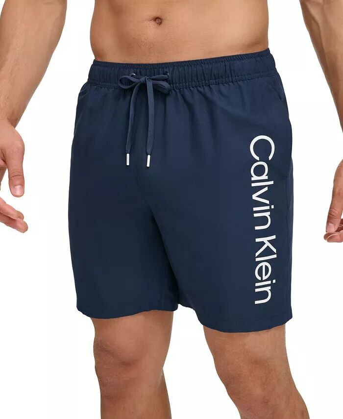

Мужские плавки для волейбола Core 7 дюймов с логотипом Calvin Klein, синий