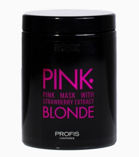 

Холодная маска для светлых волос 1000мл PROFIS PINK BLONDE