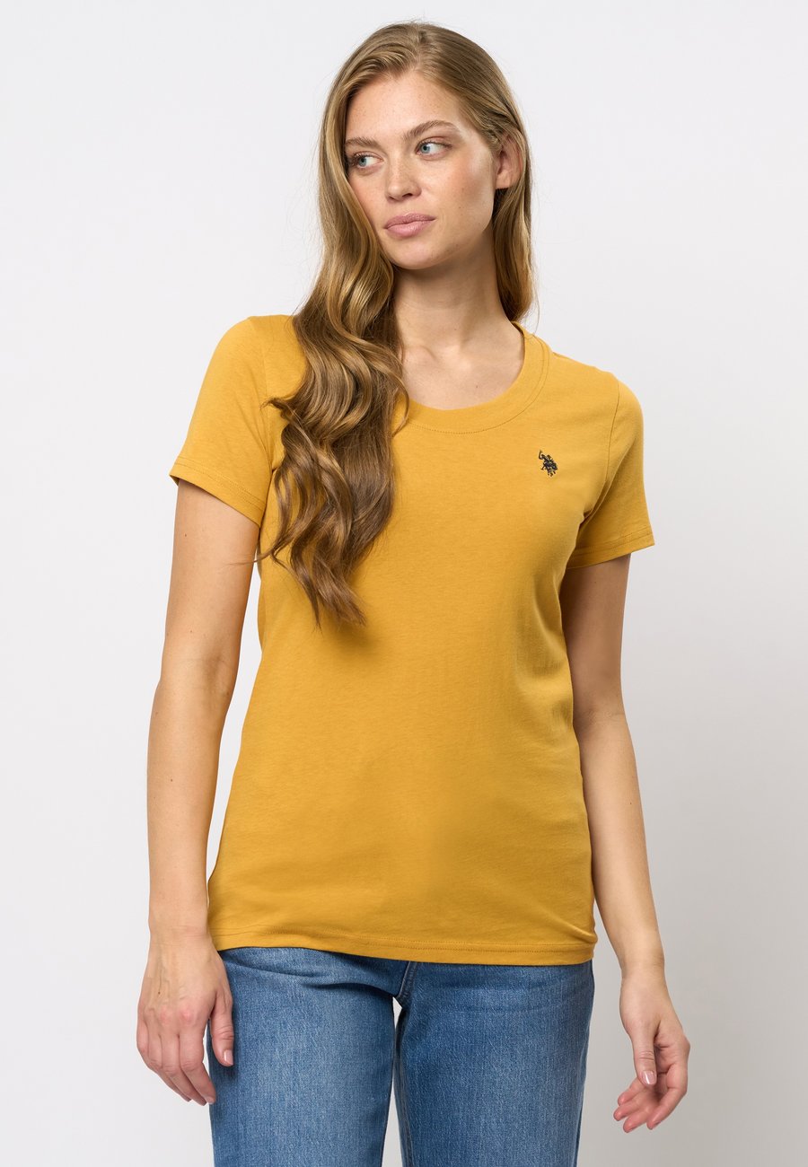 Футболка U.S. Polo Assn. Amy, желтый — фото 3