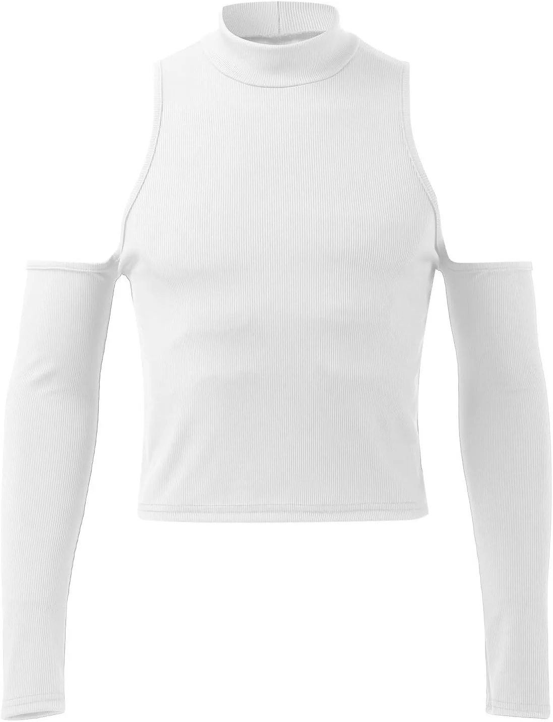 Мужская рубашка Off Shoulder с длинными рукавами Slim Fit — фото 4