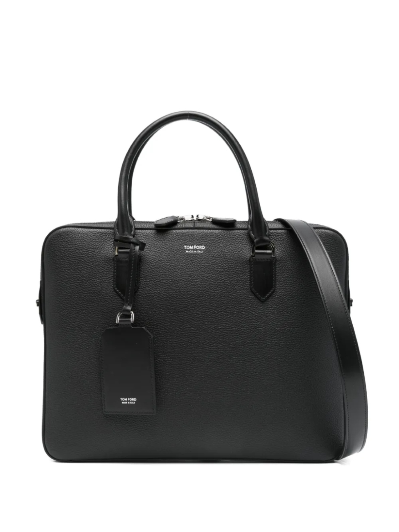 

Портфель с ручкой-молнией TOM FORD Elliot City, черный