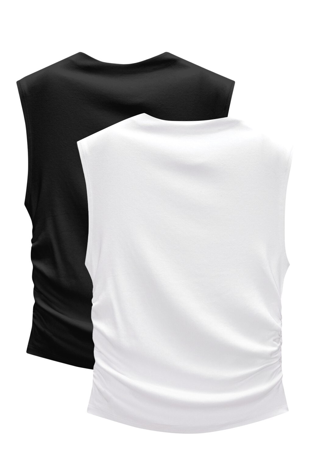

Топ GATHERED PACK OF 2 PULL&BEAR, белый