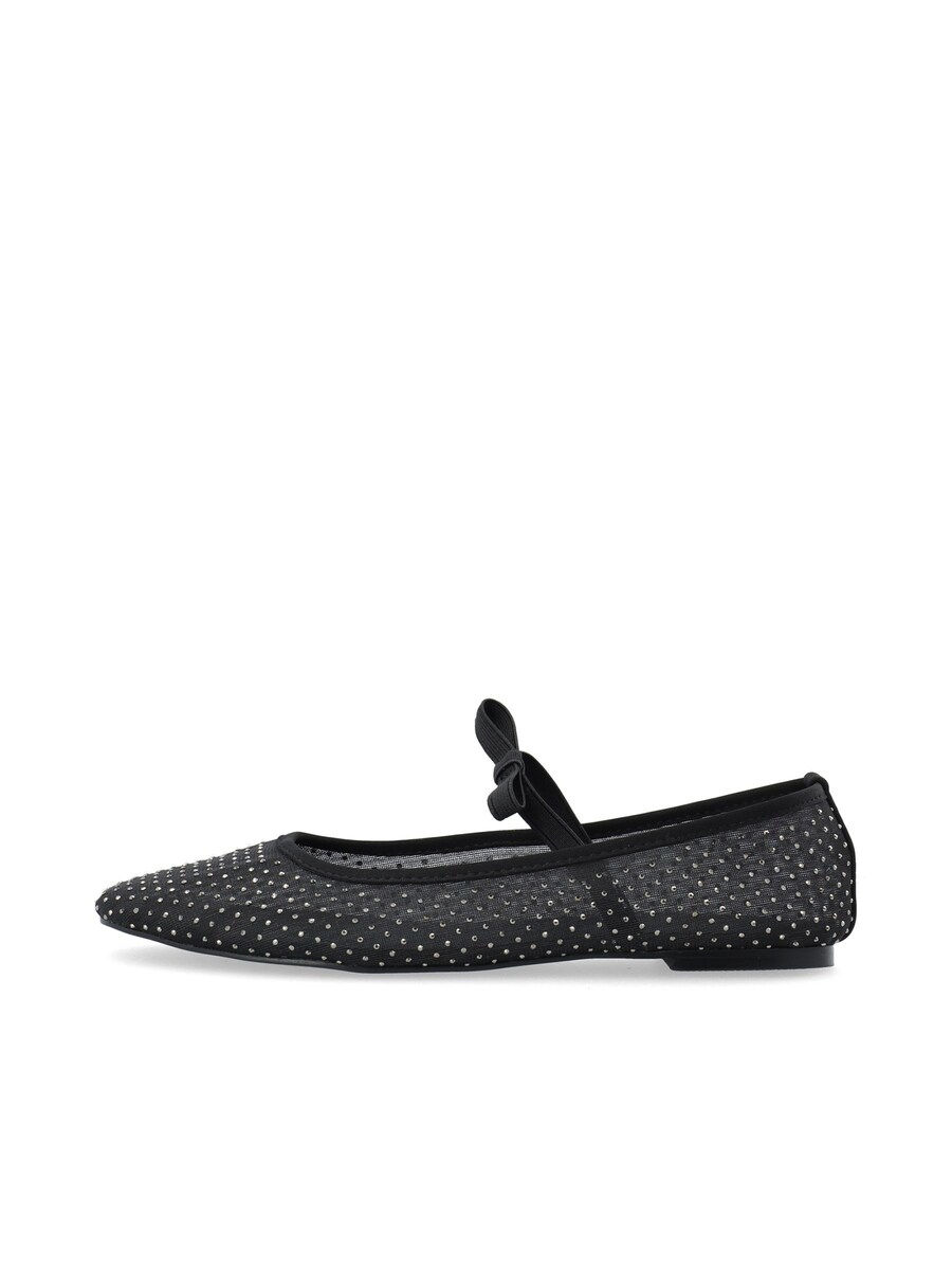 Балетки с ремешком Bianco FALL, Black