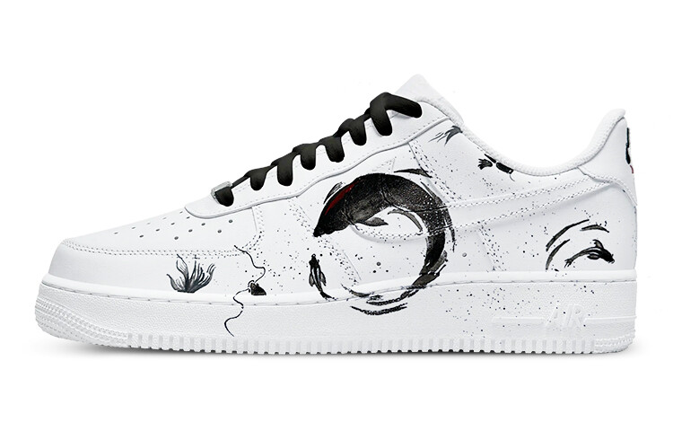 

Кроссовки Nike Air Force 1 Skateboard Shoes Women's Low-Top White Black