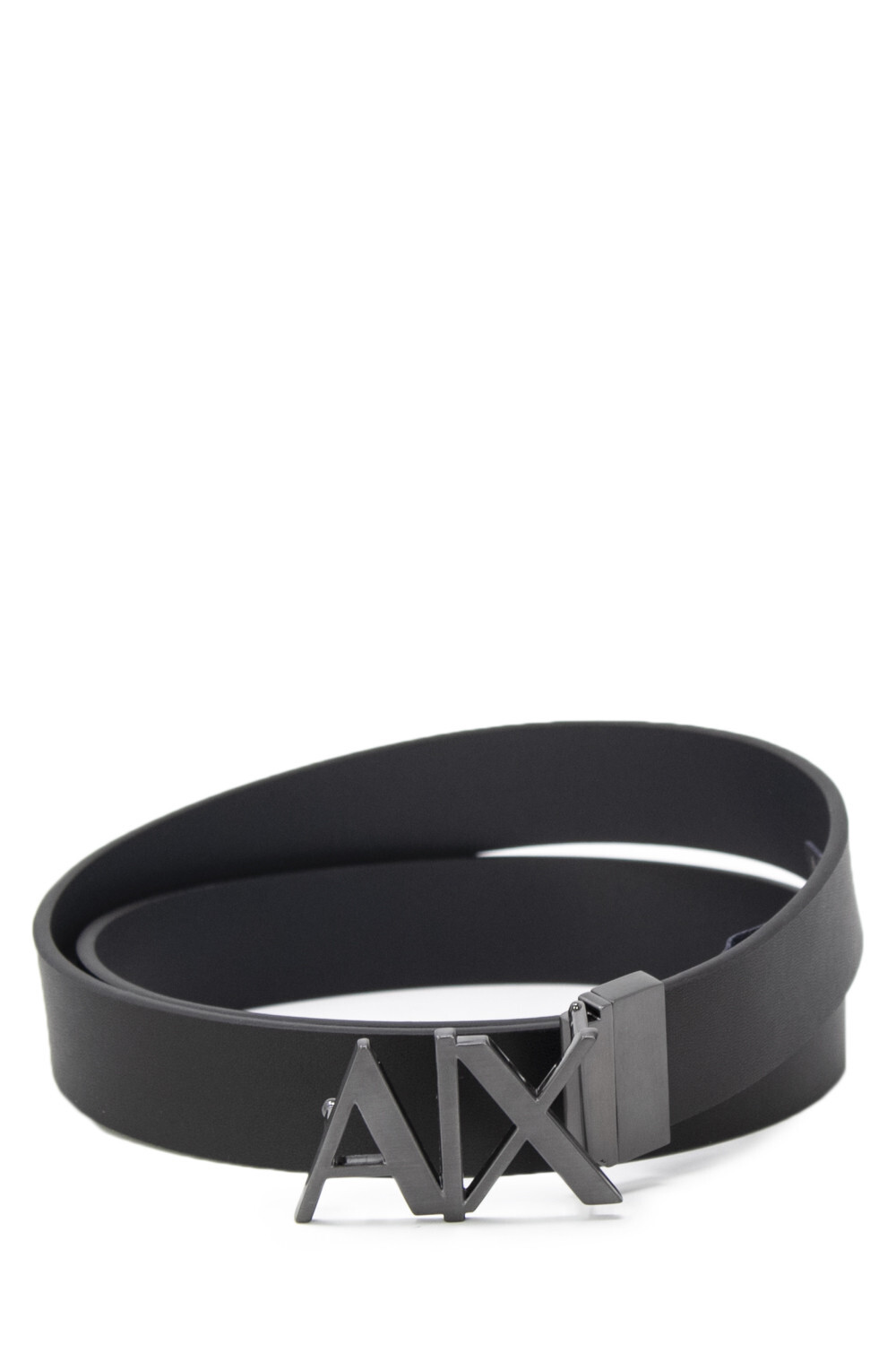 

Ремень Armani Exchange мужской с логотипом, черный
