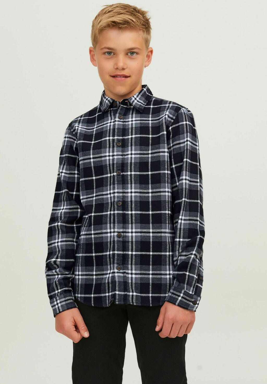 

Рубашка Kariertes Jack & Jones, синее омбре