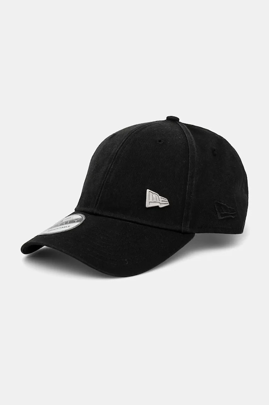 

Хлопковая бейсболка pin 9forty New Era, черный