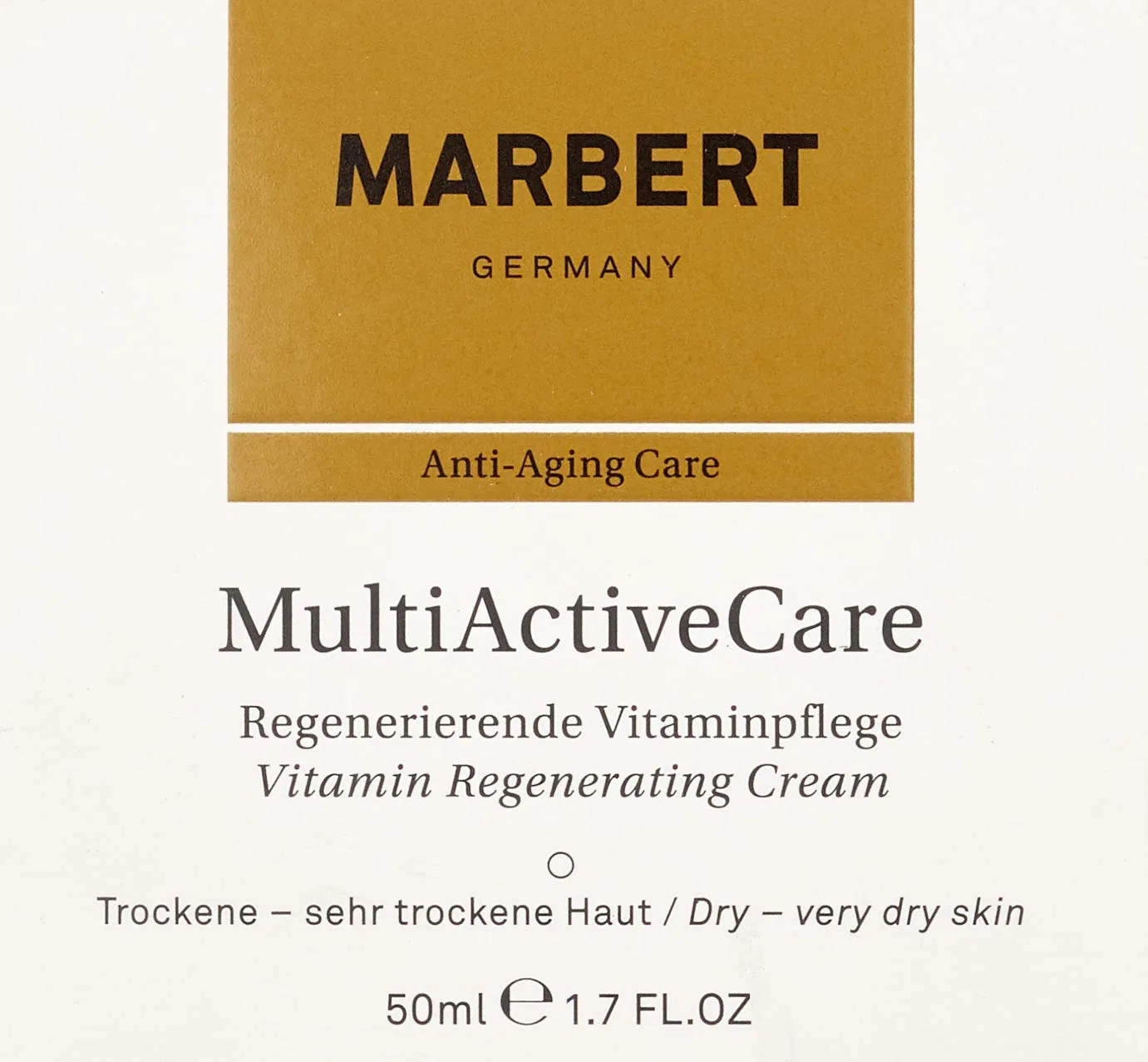 Крем для лица Marbert — Регенерирующий витаминный Multi-Active Care для сухой кожи, 50 мл — фото 2