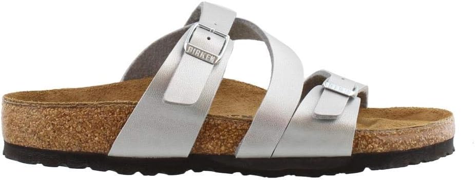 

Женские сандалии Birkenstock Salina Birko-flor, серебряный