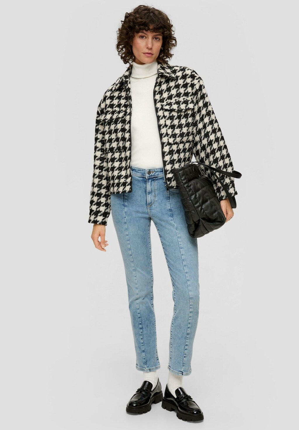 

Джинсы облегающего кроя MID RISE s.Oliver, синий