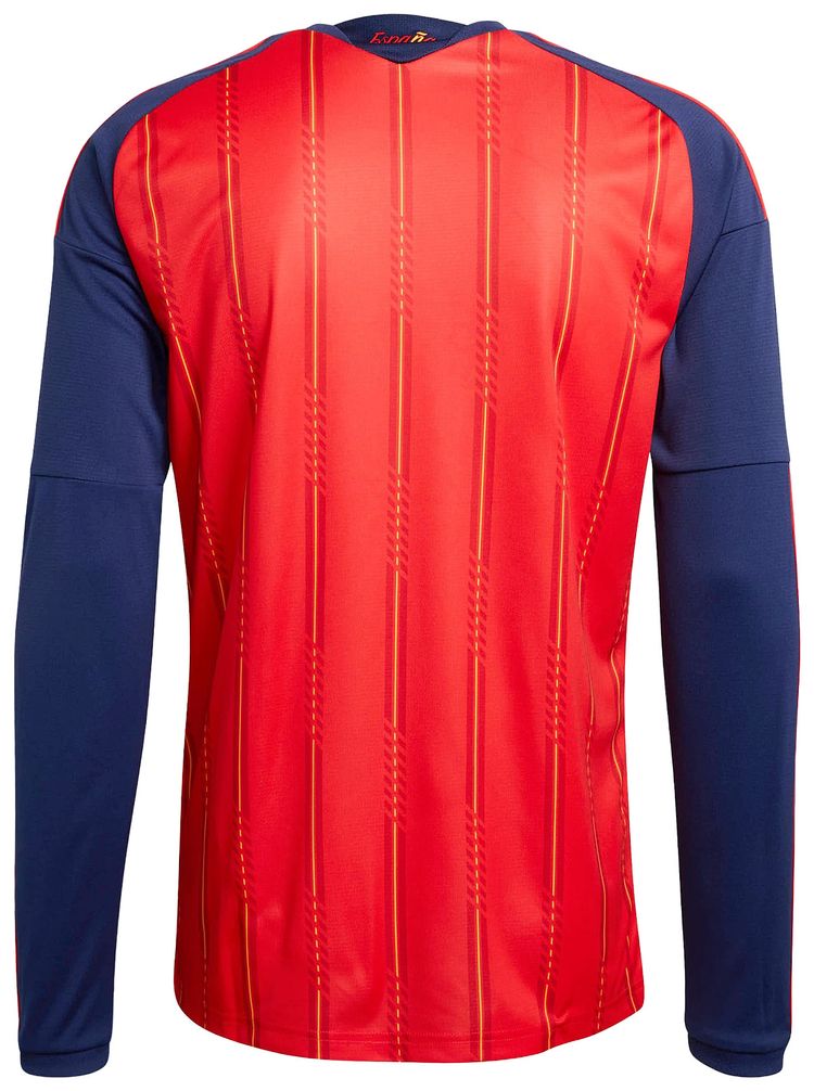 Домашняя футболка с длинным рукавом Adidas Spain 26, красный — фото 2