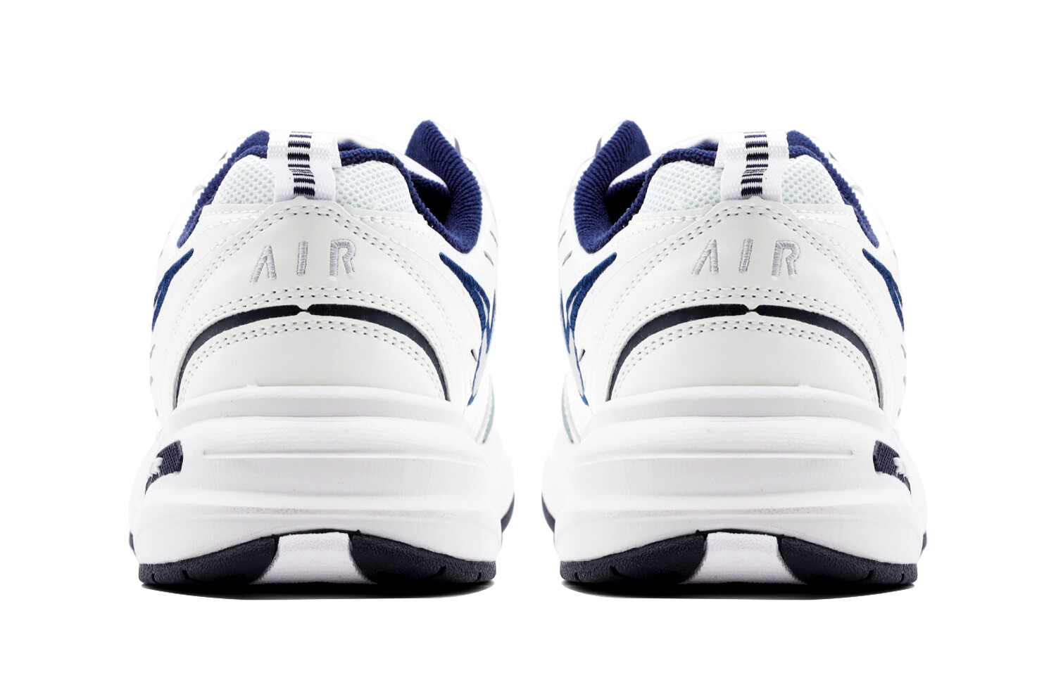 Массивные кроссовки Nike Air Monarch 4 унисекс, University Blue/White/Black — фото 4