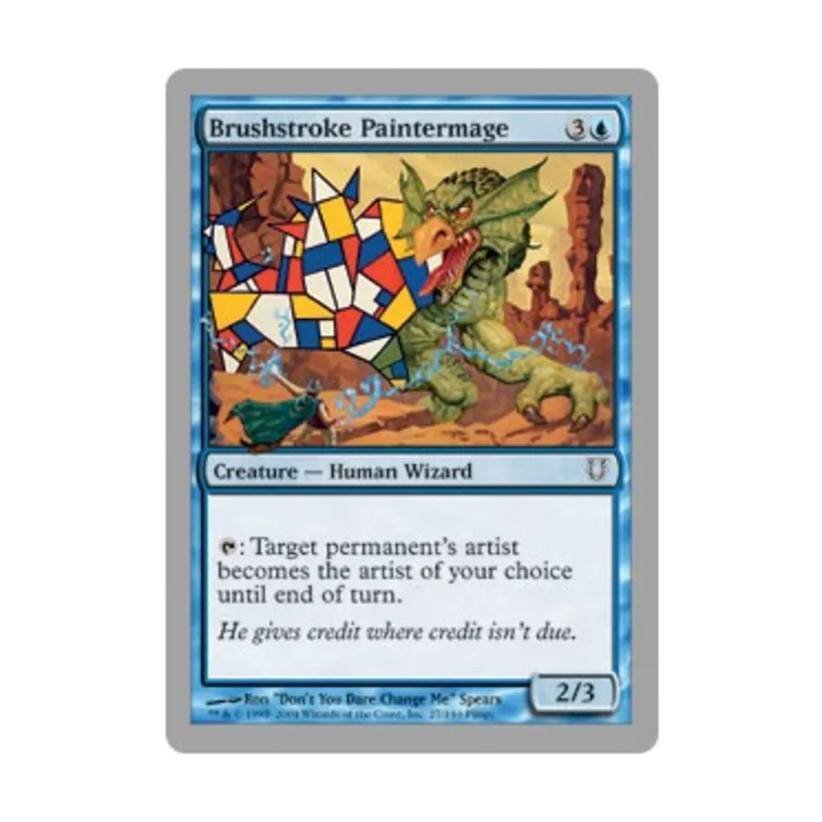 

CCG Мазок художника (C), MTG - Unhinged