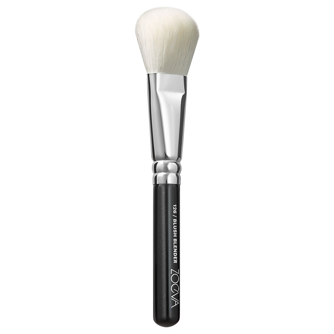 Кисть для лица 126 blush blender Zoeva, количество 1 шт. — фото 2