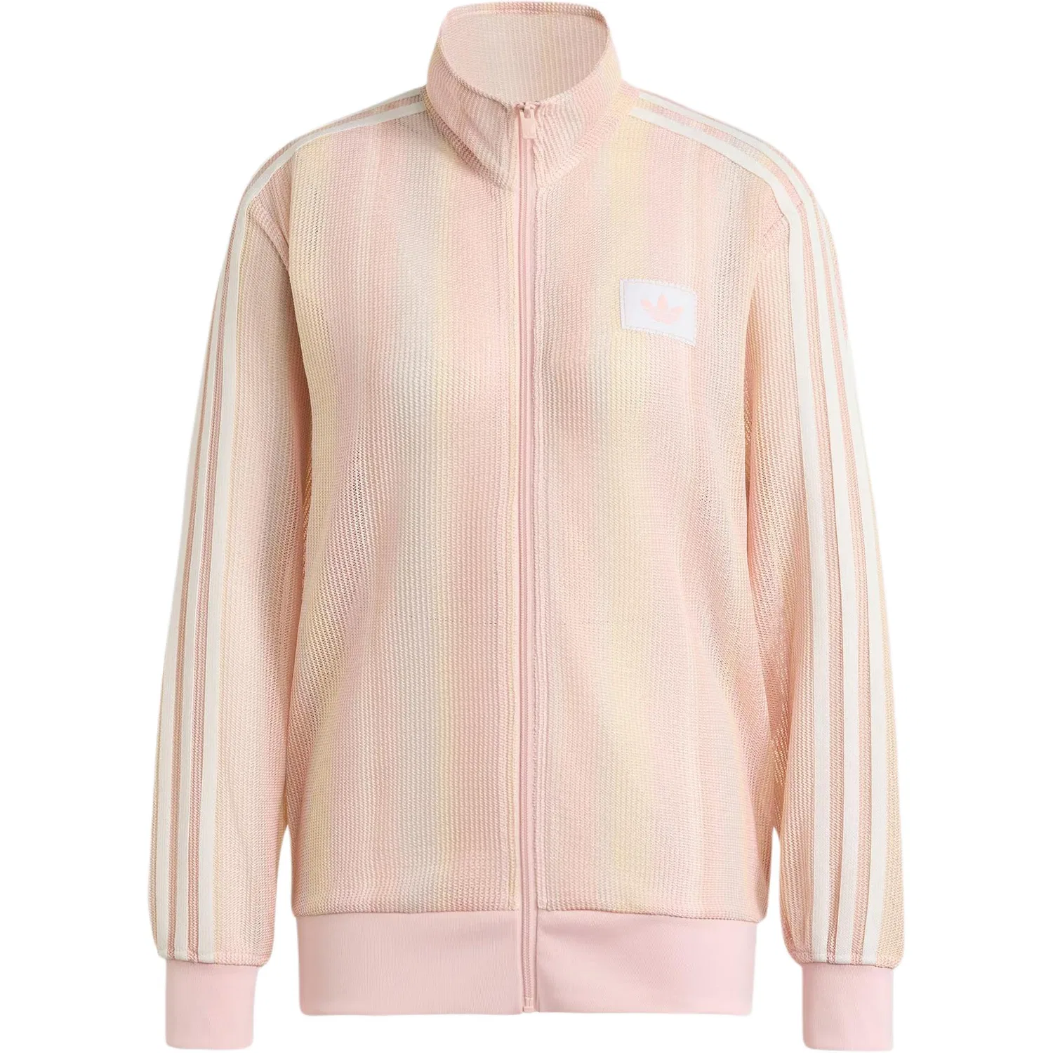Куртка Firebird женская Adidas Originals, Light Pink/Light Yellow/Ivory
