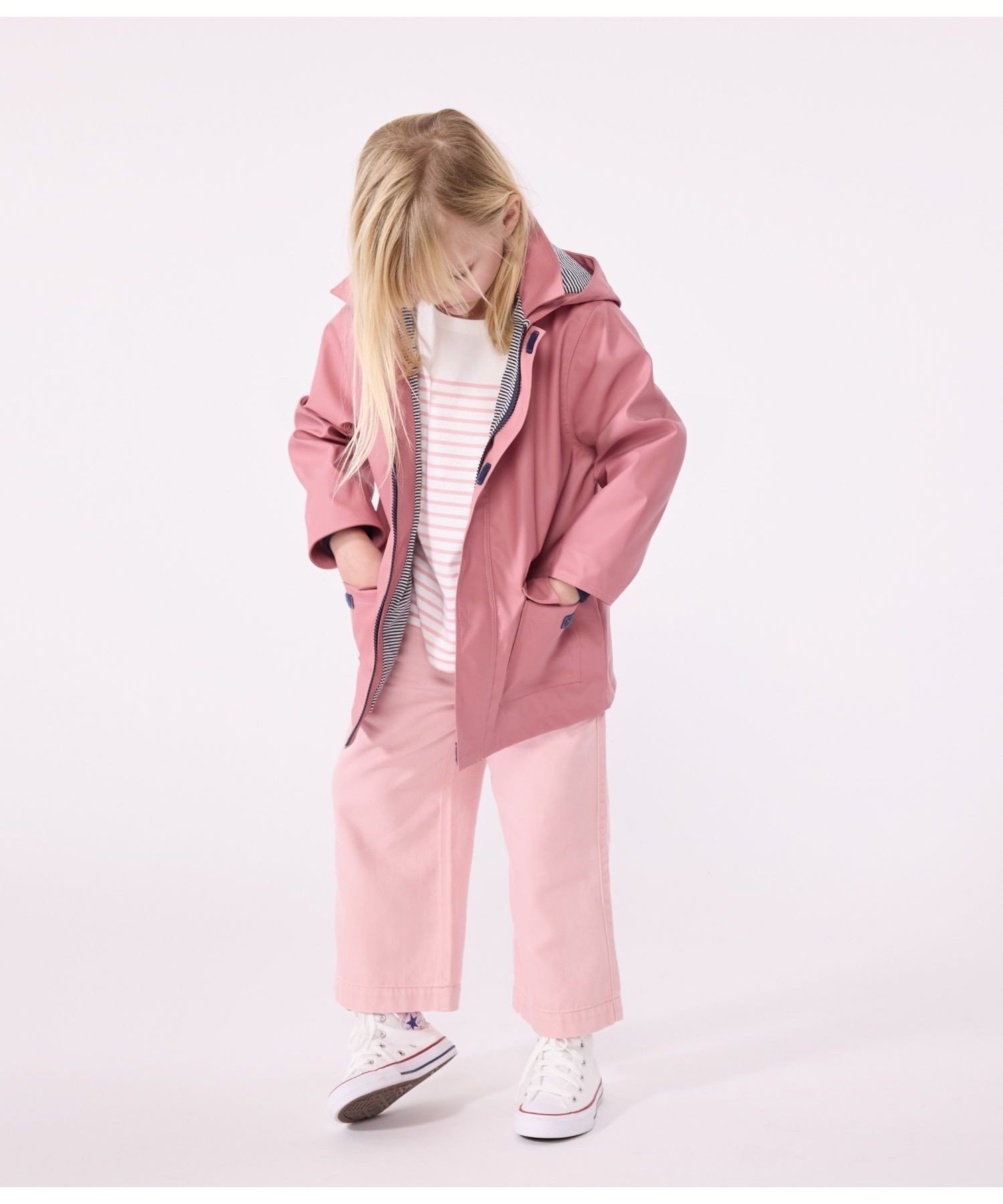 Парка для яхты Petit Bateau, pink — фото 2