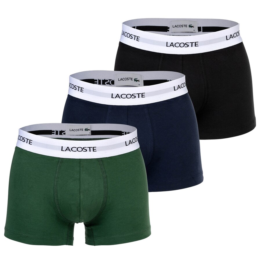 

Боксерские шорты LACOSTE, цвет Navy/Green/Black