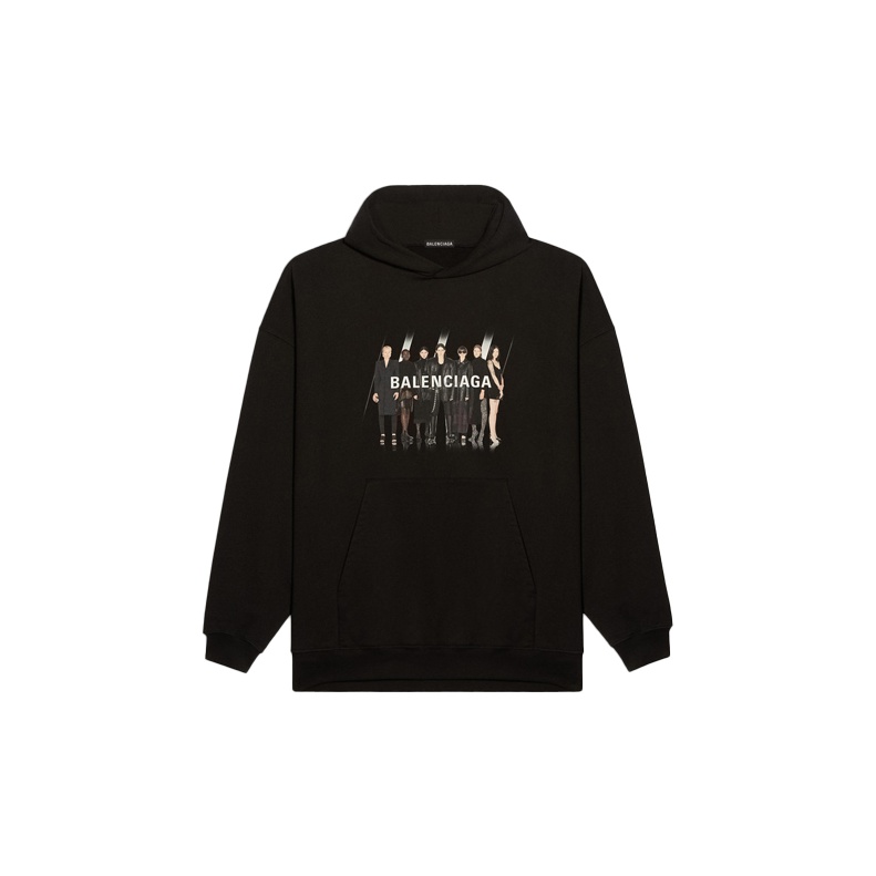 

Balenciaga Свитшот Loose Fit Мужской черный