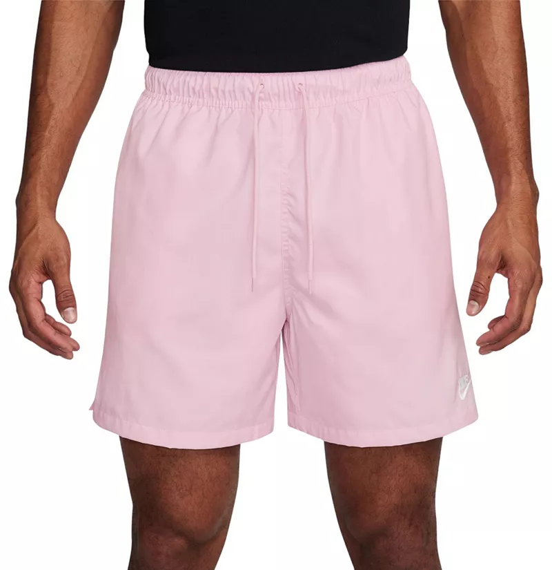 

Мужские шорты из струящейся ткани Nike Club 6 дюймов, цвет Pink Foam