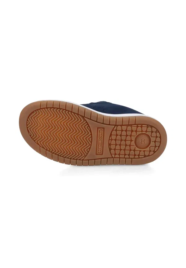 Кроссовки для скейтбординга Court Graffik Skate Shoes Dc Shoes, темно-синий / белый / жевательная резинка — фото 4
