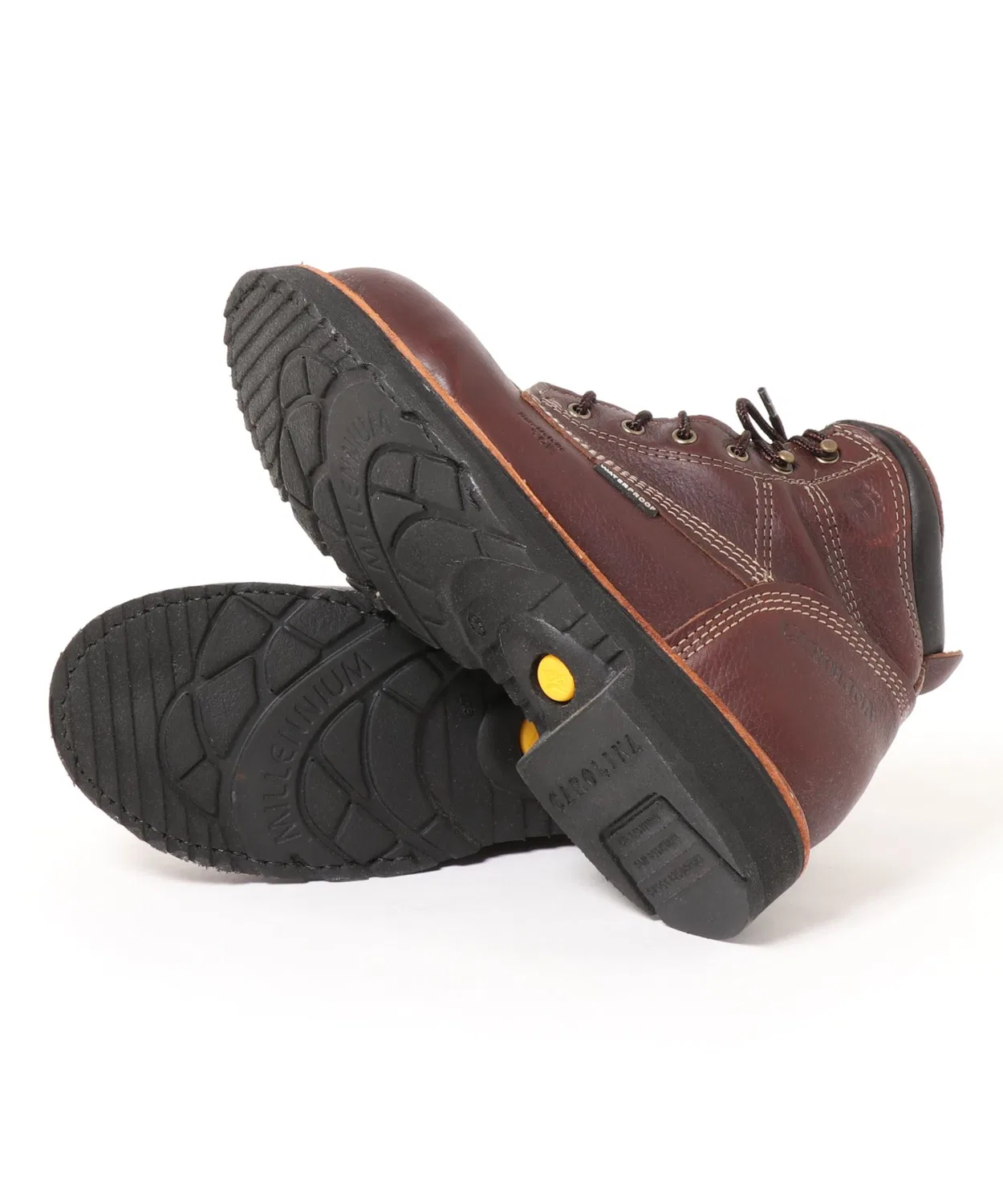 Ботинки рабочие Carolina S6 WATERPROOF COMP TOE WORK BOOT из кожи, коричневые — фото 3