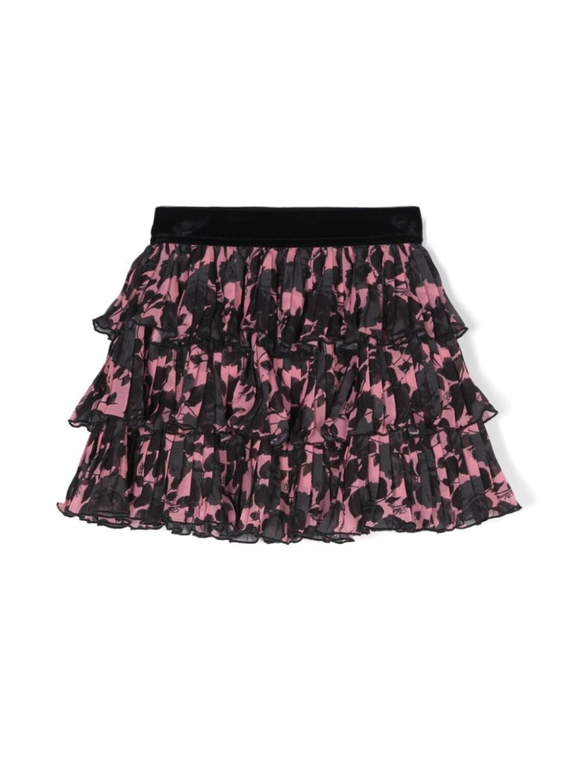 

Miss Blumarine юбка с абстрактным принтом, черный