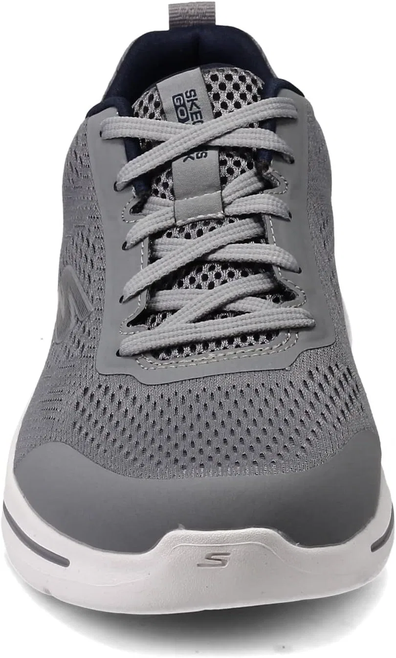 Skechers Herren Gowalk Arch Fit - Athletischer Workout-wanderschuh mit Luftgekühltem Schaumstoff-кроссовкиКроссовки, Grey Navy — фото 4