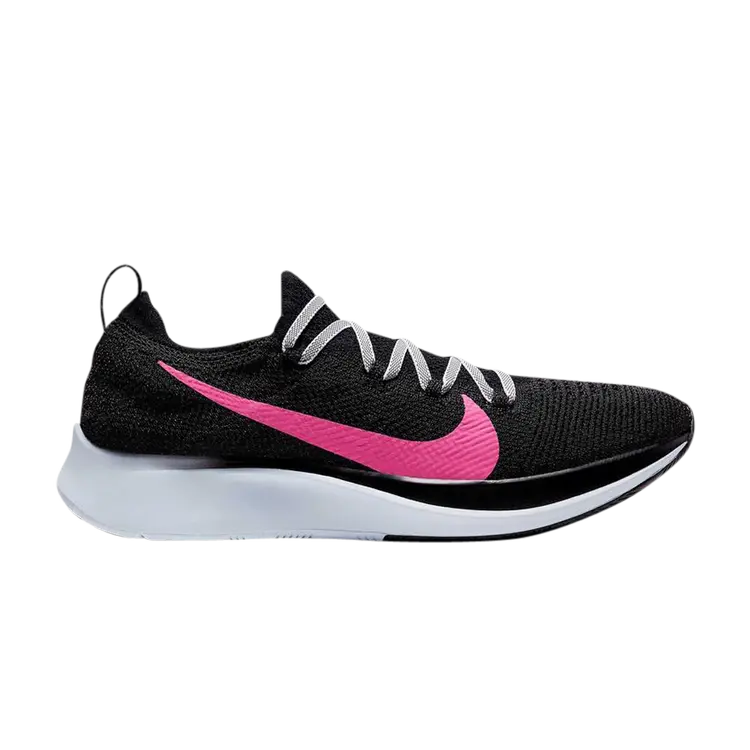 

Кроссовки Nike Wmns Zoom Fly Flyknit 'Black Hyper Pink', розовый