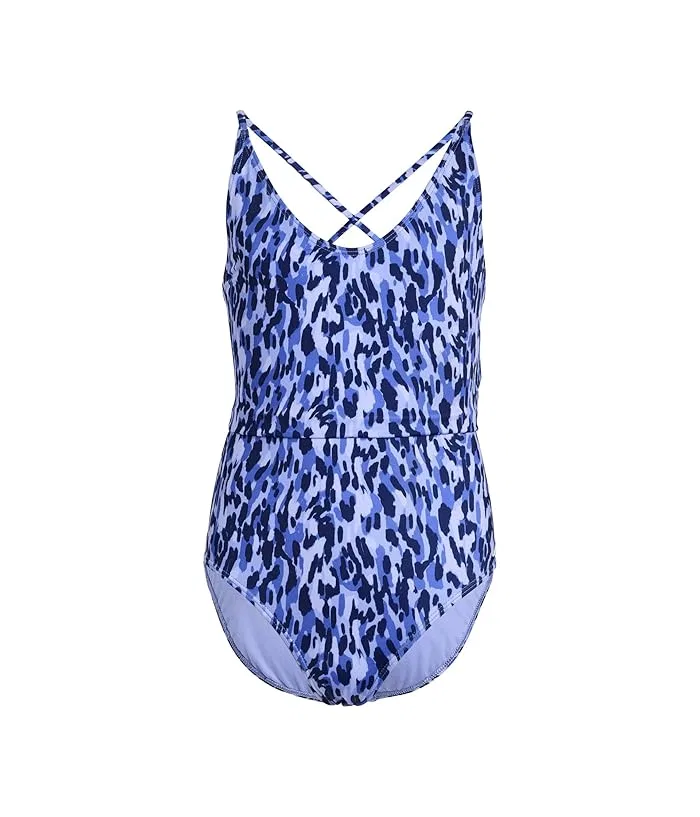 Купальник цельный со шнуровкой Nike Kids Running Wild, Light Thistle