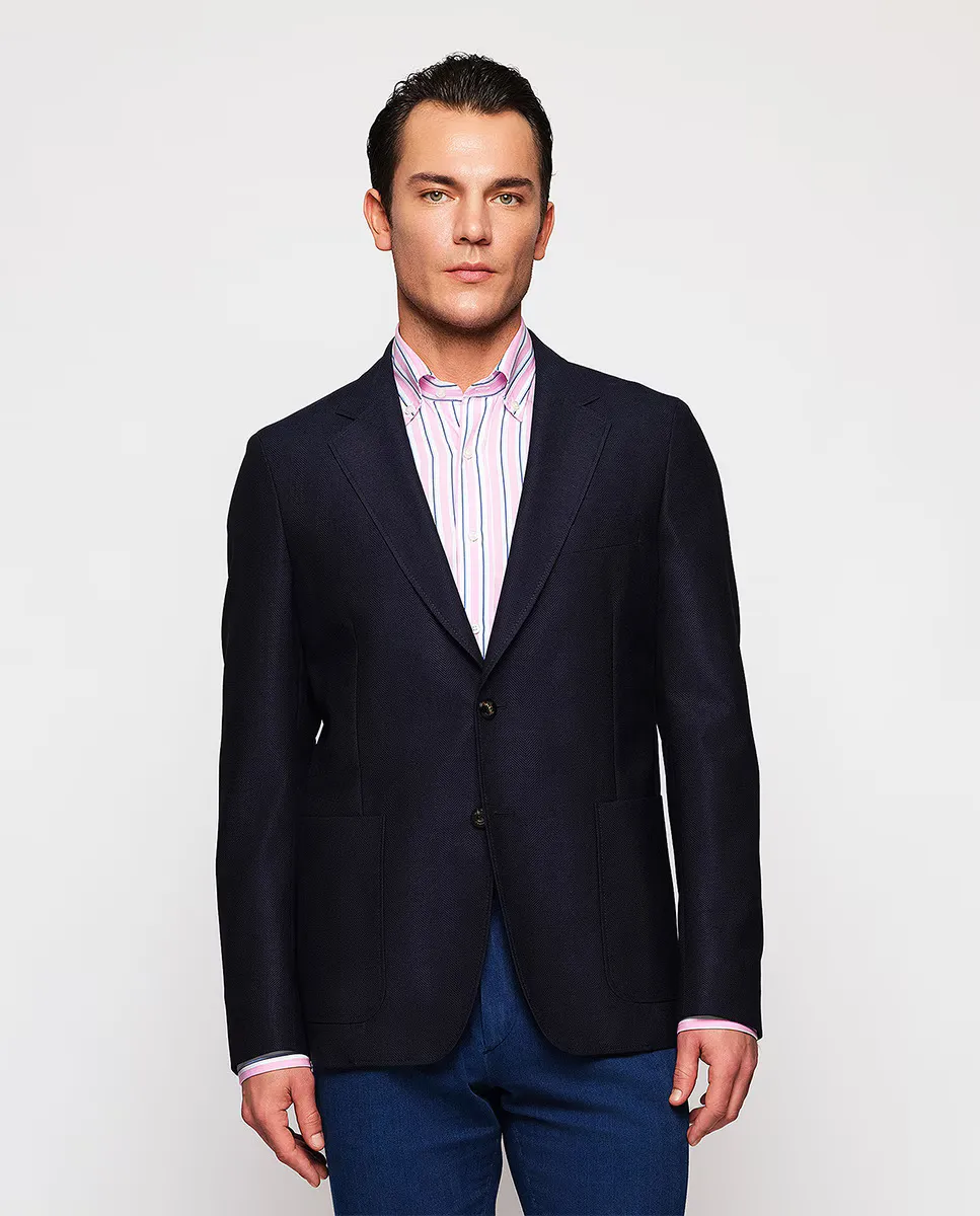 

Мужская куртка индивидуального пошива Mirto, темно-синий